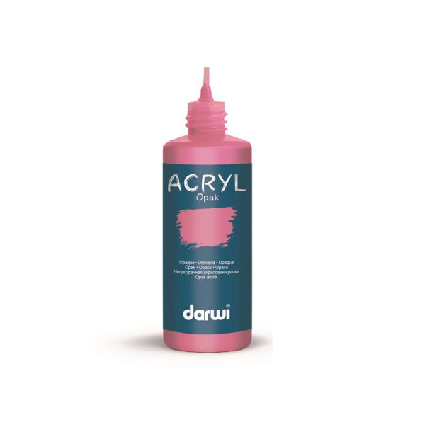 Peinture acrylique - Sorbet - Tous supports - Opaque - Indélébile - Darwi - 80ml