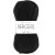 photo-Pelote de laine - Noir - 100% coton bio - 3mm - Tricot et crochet - Bergère de France