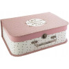 Valisettes - Boîtes - 3 tailles - Enfant - Chambre - Rose/Blanc - Atmosphera