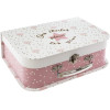 Valisettes - Boîtes - 3 tailles - Enfant - Chambre - Rose/Blanc - Atmosphera