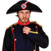 Chapeau de Napoléon - Déguisement - Bicorne - Adulte - Taille unique - Noir