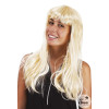 Perruque - Blonde - Avec frange - Déguisement - Cheveux longs - Femme