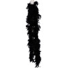 Boa à plumes - Noir - 160 cm - Déguisement - Fête - Soirées - Cabaret - Charleston