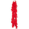 Boa à plumes - Rouge - 160 cm - Déguisement - Fête - Soirées - Cabaret - Charleston