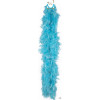 Boa à plumes - Bleu turquoise - 160 cm - Déguisement - Fête - Soirées - Cabaret - Charleston