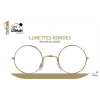 photo-Lunettes rondes - Déguisement - Harry Potter - Père noël - Sorcier - Savant