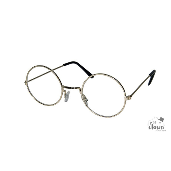 Lunettes rondes - Déguisement - Harry Potter - Père noël - Sorcier - Savant