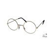 Lunettes rondes - Déguisement - Harry Potter - Père noël - Sorcier - Savant