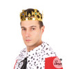 Couronne de roi - Médiéval - Moyen-âge - Déguisement - Adulte - Or