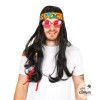 photo-Bandeau - Hippie - Fleurs - Peace - Déguisement - Taille unique - Adulte