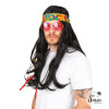 Bandeau - Hippie - Fleurs - Peace - Déguisement - Taille unique - Adulte