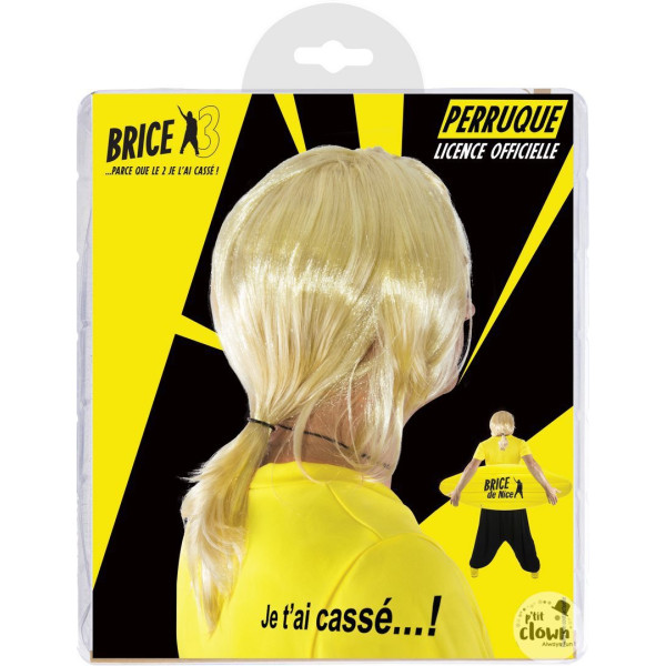 photo-Perruque - Blond - Brice de Nice - Déguisement - Taille unique - Adulte