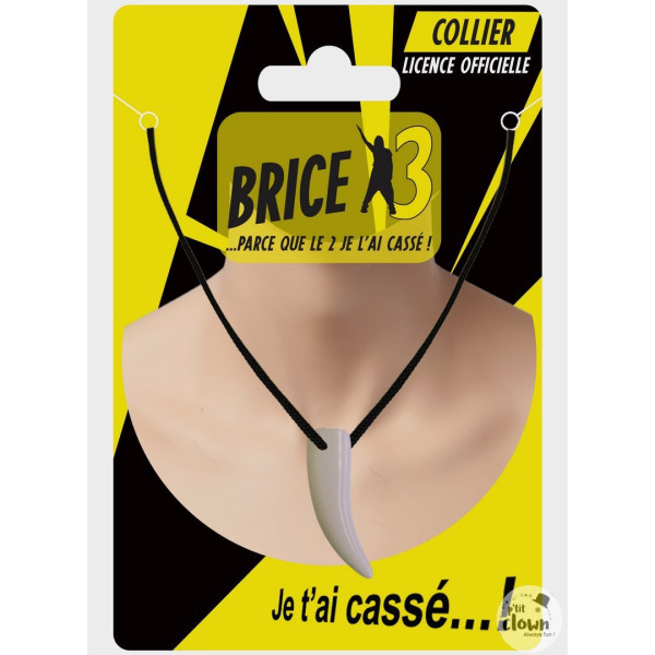 photo-Brice de Nice - Collier avec dent de requin - Déguisement - Surfeur