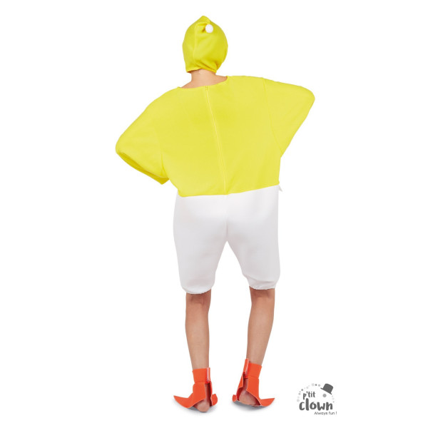 Déguisement - Costume - Poussin - Adulte - Taille unique - Chapeau, tunique, pieds