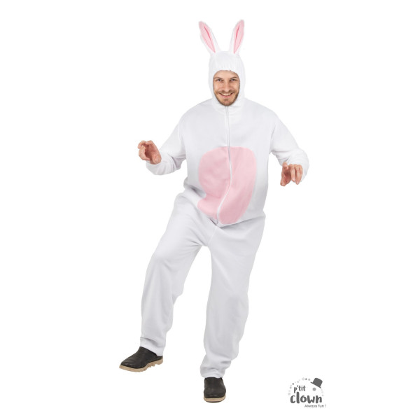 photo-Déguisement - Costume - Lapin - Blanc - Adulte - Taille L/XL