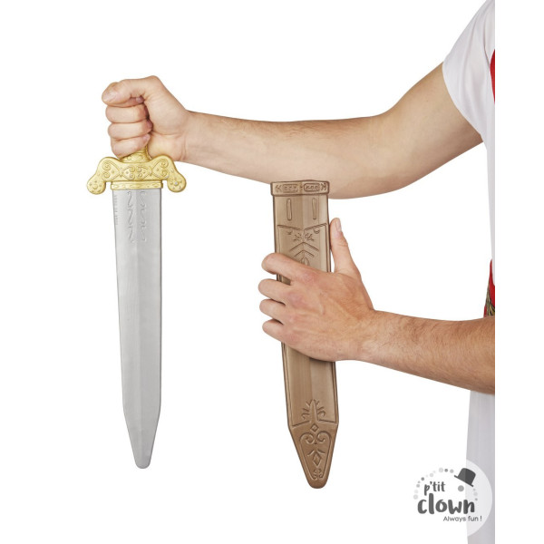 Epée de gladiateur - Poignard - Plastique - Jeu - Déguisement - Enfant/Adulte