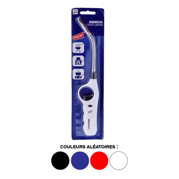 Allume-gaz - Embout flexible - Rechargeable - Pour barbecue, cuisinière, cheminée
