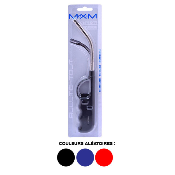 Allume-gaz - Embout flexible - Rechargeable - Pour barbecue, cuisinière, cheminée