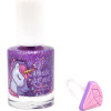 Vernis à ongles - A base d'eau - Rose pailleté - Pour enfant - Licorne - Flacon 9ml