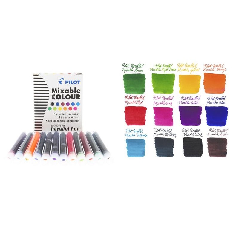 Lot De 12 Cartouches Parallel Pen | Surdiscount