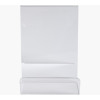Mini chevalet - Pour document - 100x110x150mm - Plastique - Transparent - A poser