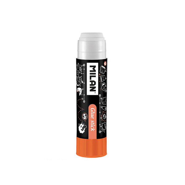 Bâton de colle - Colle blanche - 21g - Papier et carton - Pour l'école - Milan