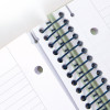 Cahier - A4 - Avec spirales - Lignes - 80 feuilles - Couverture rigide - Beige