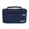 photo-Petit sac isotherme - Pour lunch box - Boîte repas incluse - 1,5L - 22x12,5x12cm