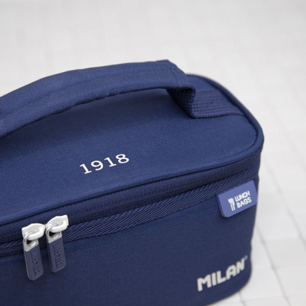 Petit sac isotherme - Pour lunch box - Boîte repas incluse - 1,5L - 22x12,5x12cm