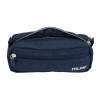 Trousse - Scolaire - Bleu - Rectangulaire - 2 fermetures éclair - Milan