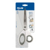 photo-Ciseaux de bureau - Blanc - Lame acier inox - 22cm - Ergonomique - Résistant
