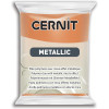 photo - Pâte polymère - Opaque - A cuire - Pâte à modeler - Rouille - Bloc de 56g - Cernit - Metallic