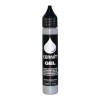 photo - Gel polymère - Pâte à modeler - Liquide - À cuire - Argent - 30ml - Cernit