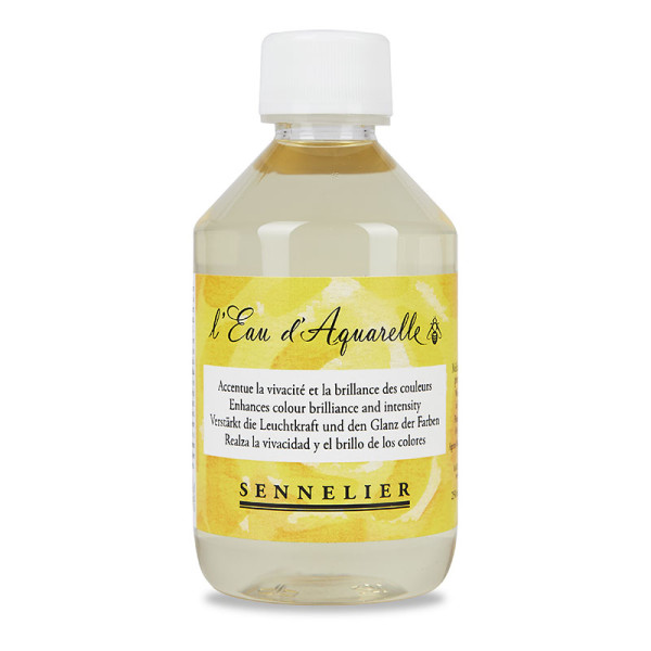 photo-Médium - Peinture aquarelle - Mouillant - Pour diluer - L'eau d'Aquarelle - Sennelier - 250ml
