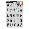 photo-Pochoir - Alphabet 3 - Tout support - 20x30 cm - Aladine