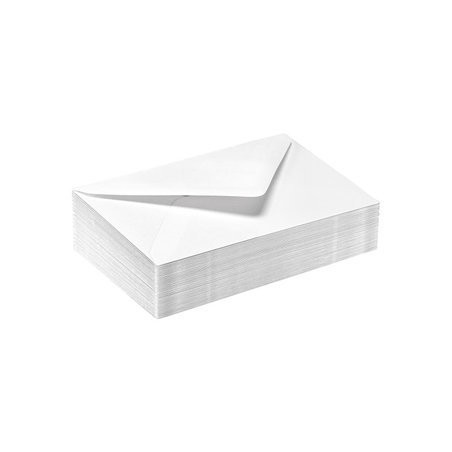 50 Enveloppes De Visite - Blanche - 90 X 140 Mm - Gpv | à seulement 2,99 €