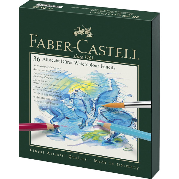 photo-36 crayons de couleur - Aquarellable - Faber-Castell - Albrecht Durer Studio