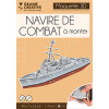 photo - Maquette - Puzzle - 3D - Navire de combat - Bateau - 50 pièces - Dès 8 ans