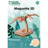 photo - Maquette - Puzzle - 3D - En bois - Ptérosaure - 31 pièces - Dès 8 ans