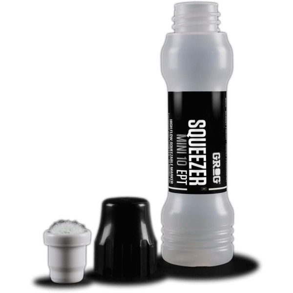 Grog - Squeezer mini 10 EPT - Flacon vide à remplir - Marqueur peinture - Street-art