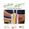 photo - Rubans - Rituel des rubans - Cérémonie laïque - Mariage - Assortiment de couleurs - Lot de 13