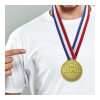 Médaille d'or - Métal - Célébration - Fête - Retraite - Idée cadeau - Humour - 6.5cm de diamètre