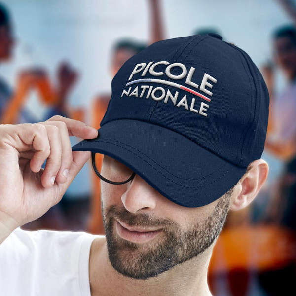 Casquette - Bleu - Picole nationale - Humour - Idée cadeau - Taille unique