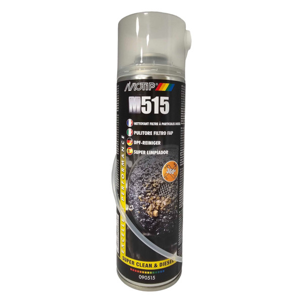 photo-Produit nettoyant FAP - Filtres à particules - Moteur diesel - Action rapide - Motip