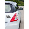 Autocollant - Drapeau breton - Adhésif - Voiture - Tous supports - Bretagne