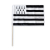 photo-Petit drapeau breton - 30x45cm - Manche en bois - Tissus - Bretagne