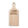 Planche apéro - Planche à découper - Bois - Apéro des bretons - 38x15cm