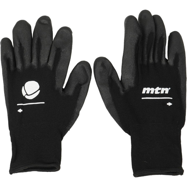 Gants de protection - Nylon et polyuréthane - Noir - Taille S/M - MTN - Pro gloves