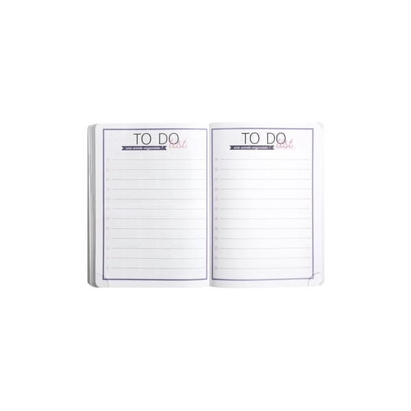 Agenda - 2026/2027 - Scolaire - Bleu pastel - 1jour par page - Septembre à Septembre - Exacompta
