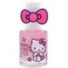 Vernis à ongles - A base d'eau - Rose pailleté - Pour enfant - Hello Kitty - Avec bague